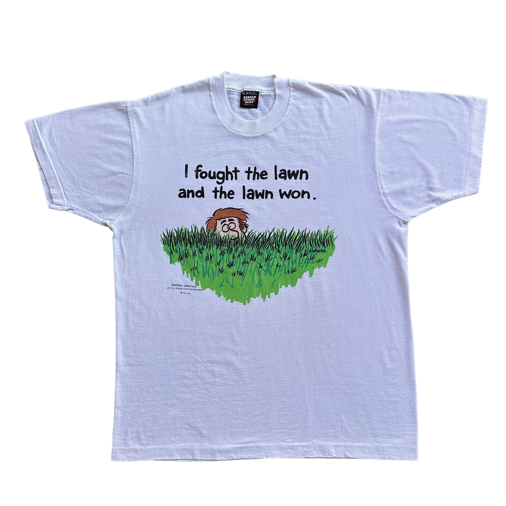 I fought the lawn tee L/XL