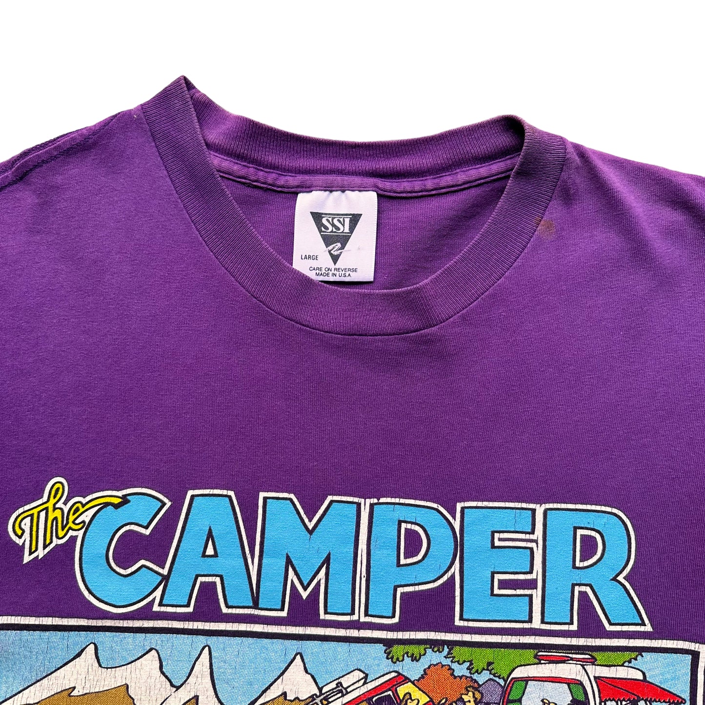 90s Camper tee large