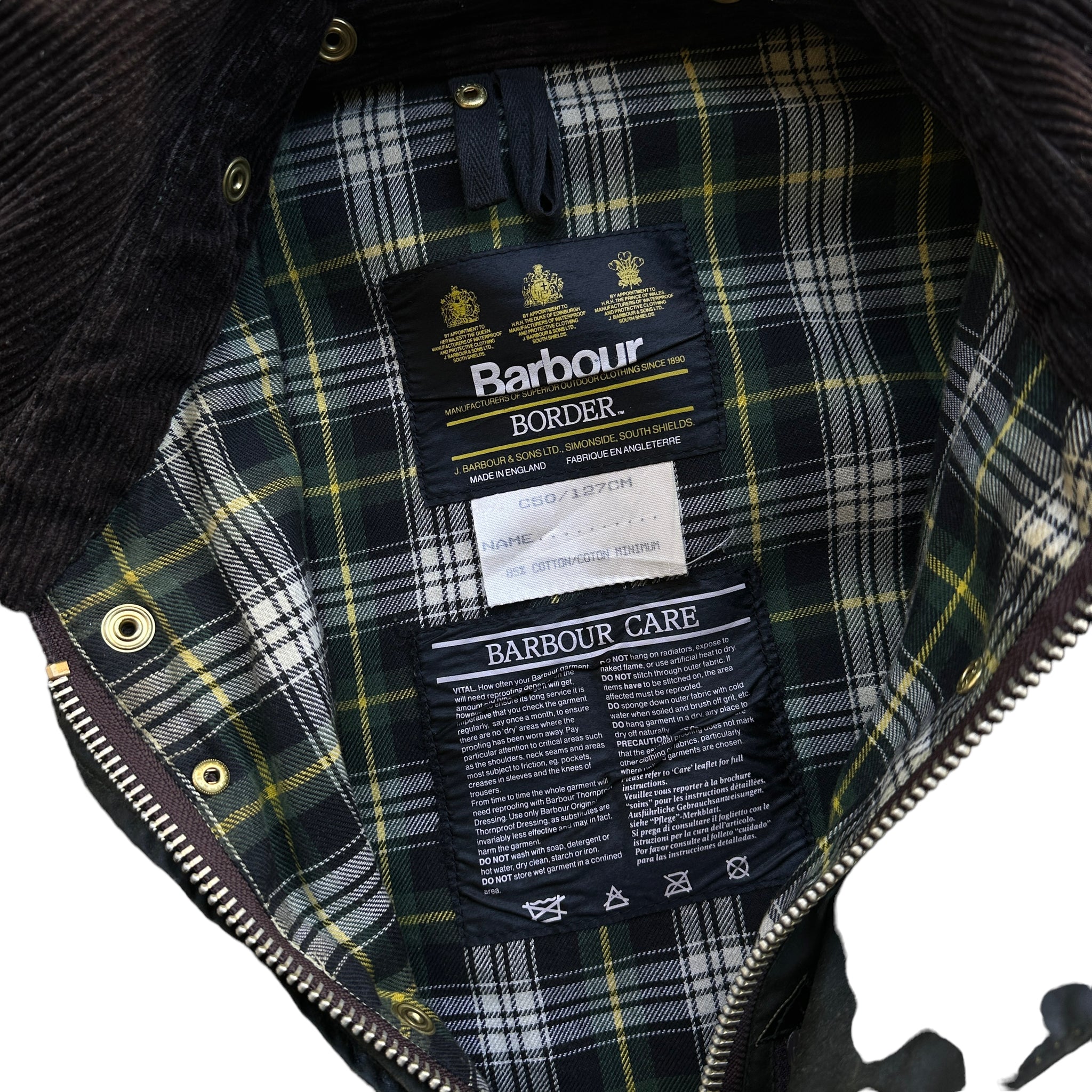Jacket Border Barbour border jacket XXL – Vintage Sponsor