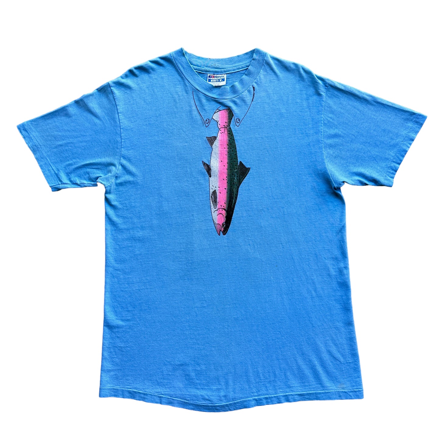 80 Rainbow trout tie fish tee M/L