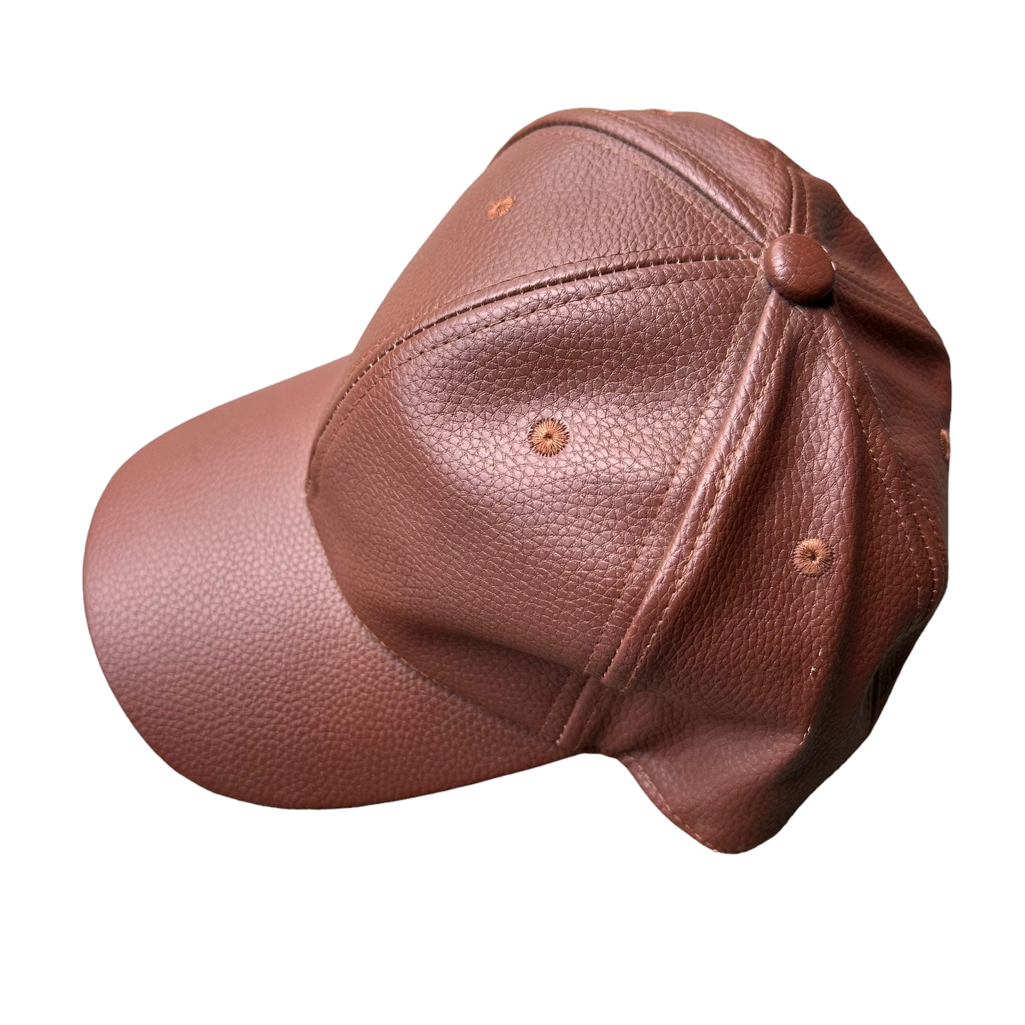 Leather cap