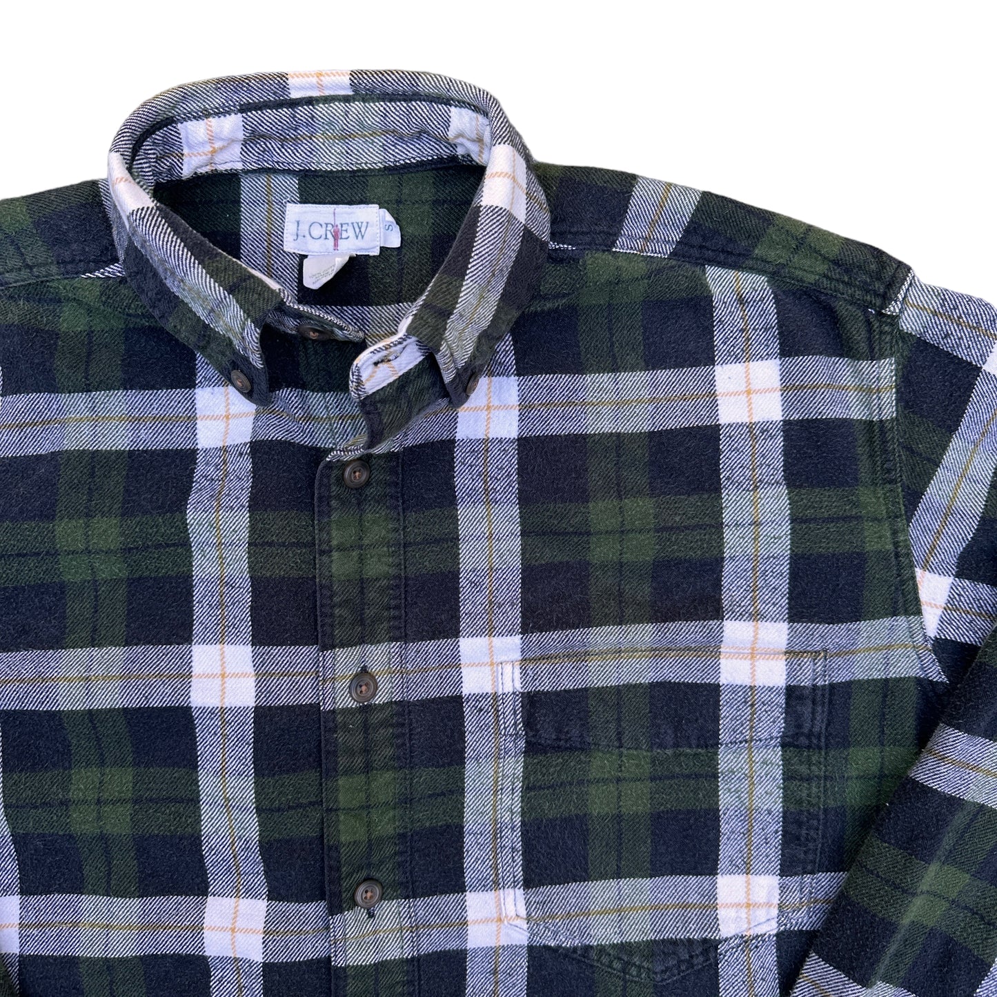 90s J Crew flannel shirt Small