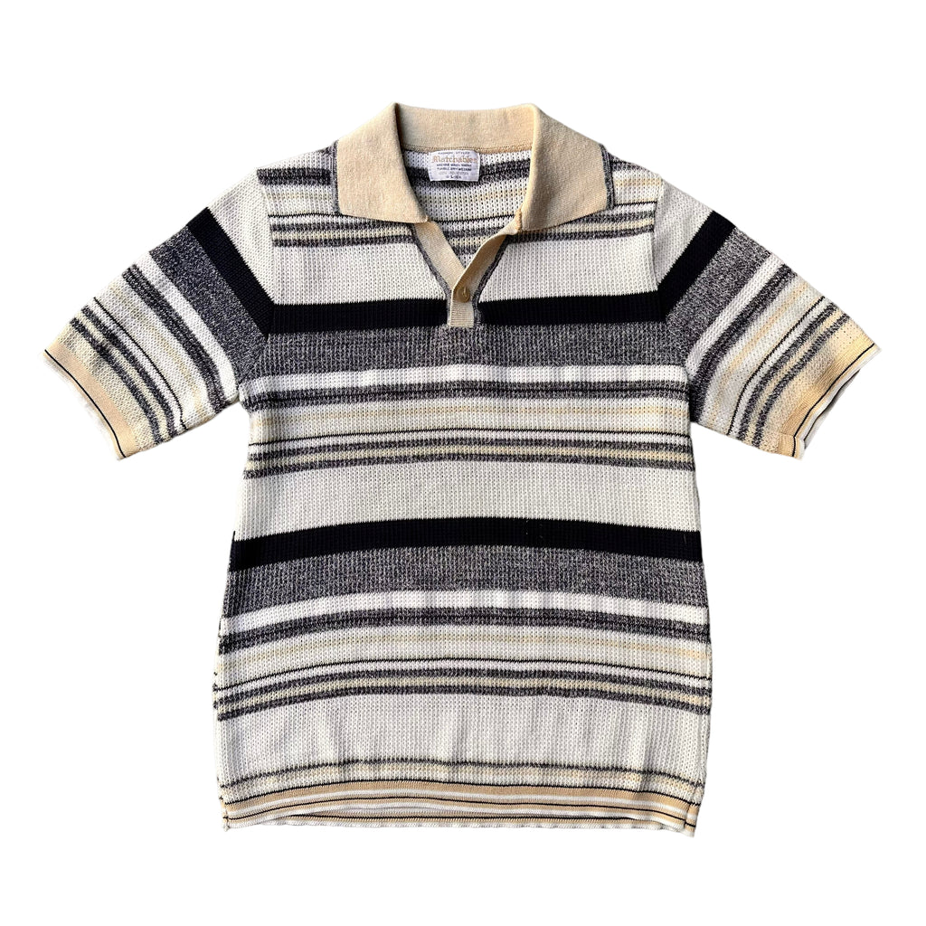 70s Knit polo  S/M fit