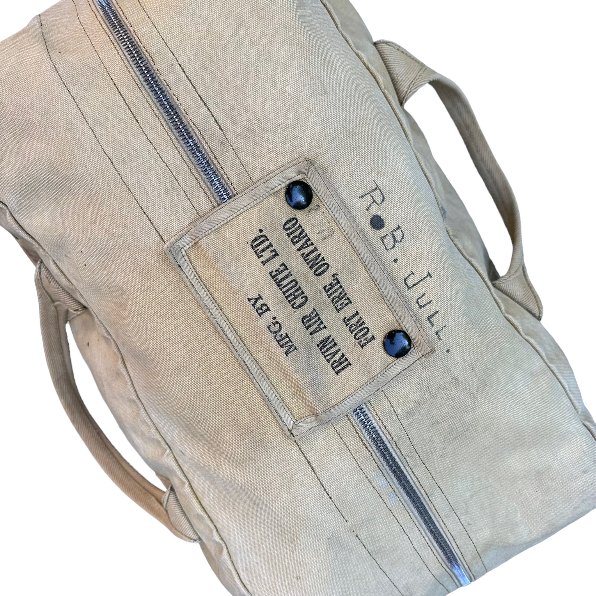 Old parachute kit bag Vintage Sponsor