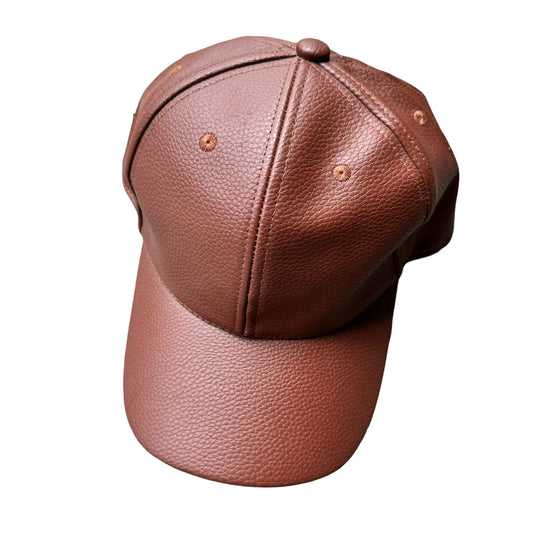 Leather cap