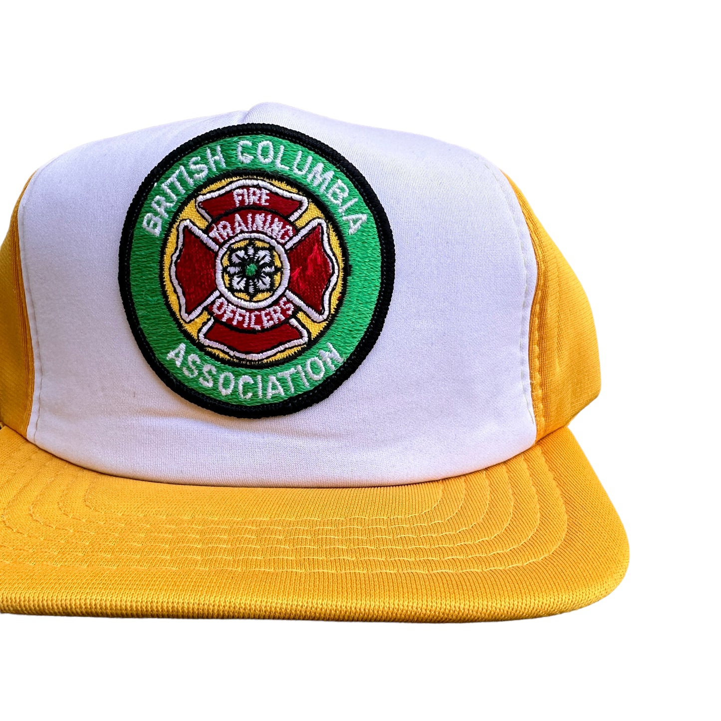 80s BC fire dept trucker hat