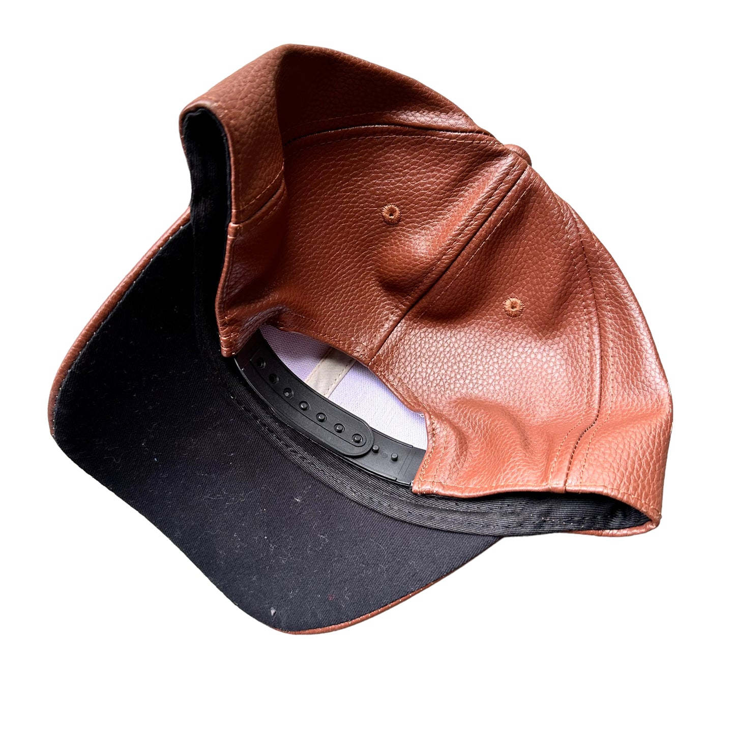 Leather cap