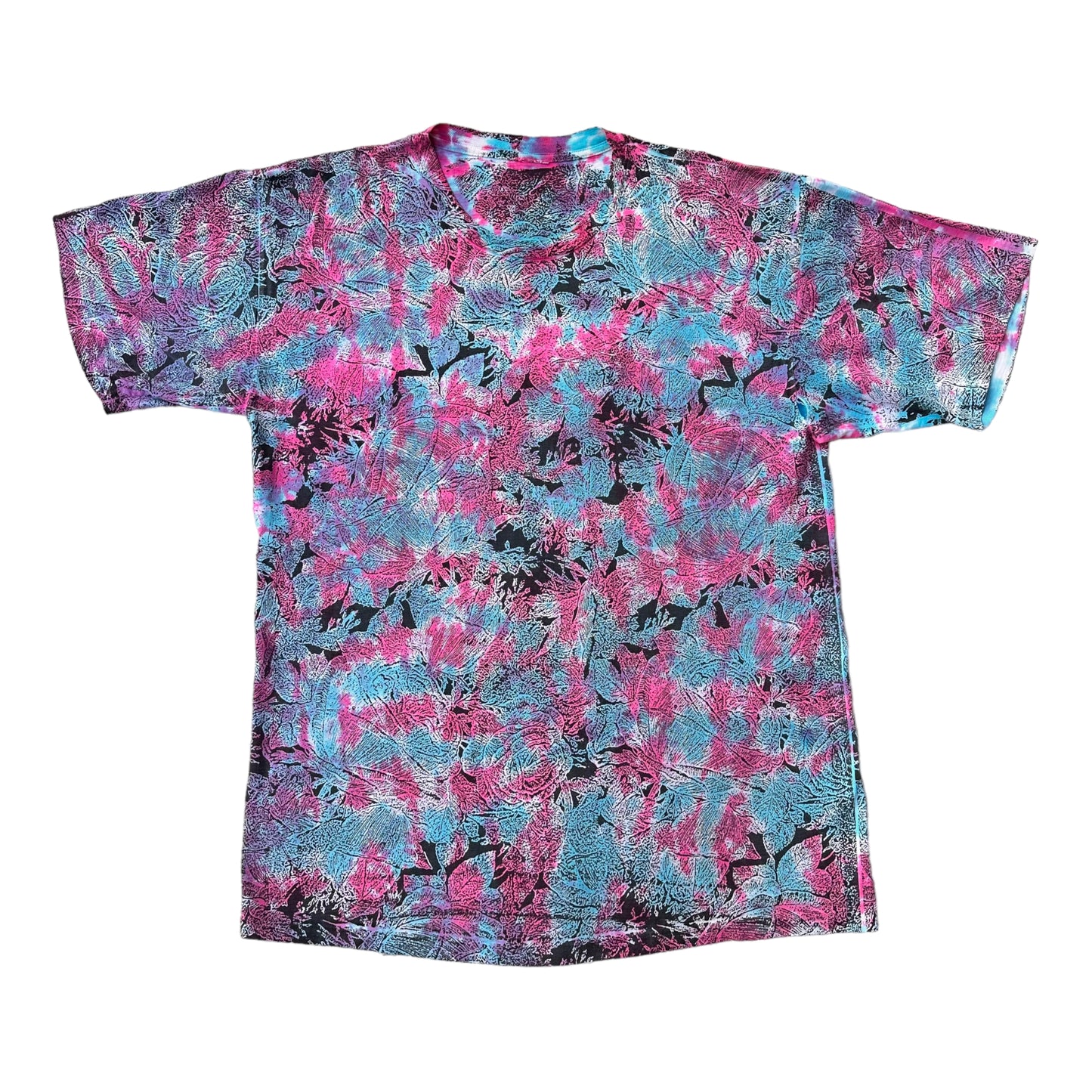 90s All over print tie dye tee XL