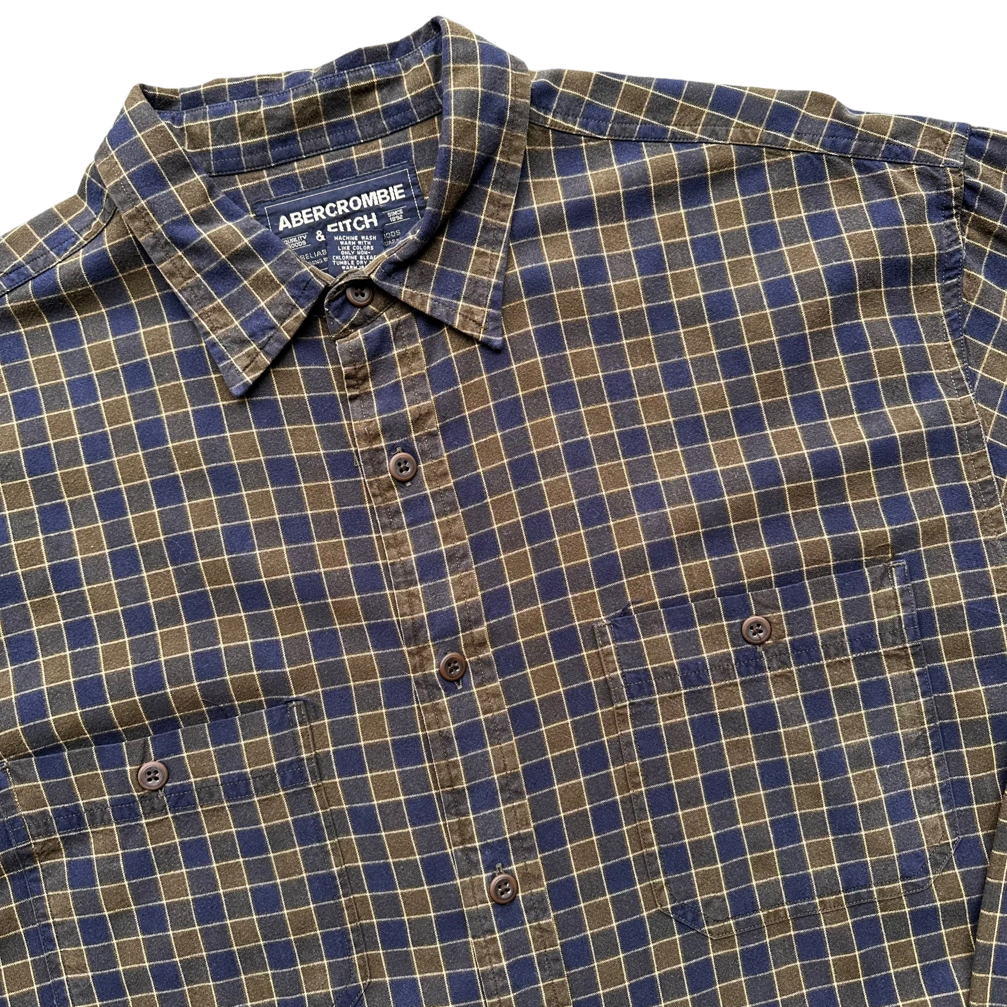 Y2K Abercrombie and fitch button up   M/L