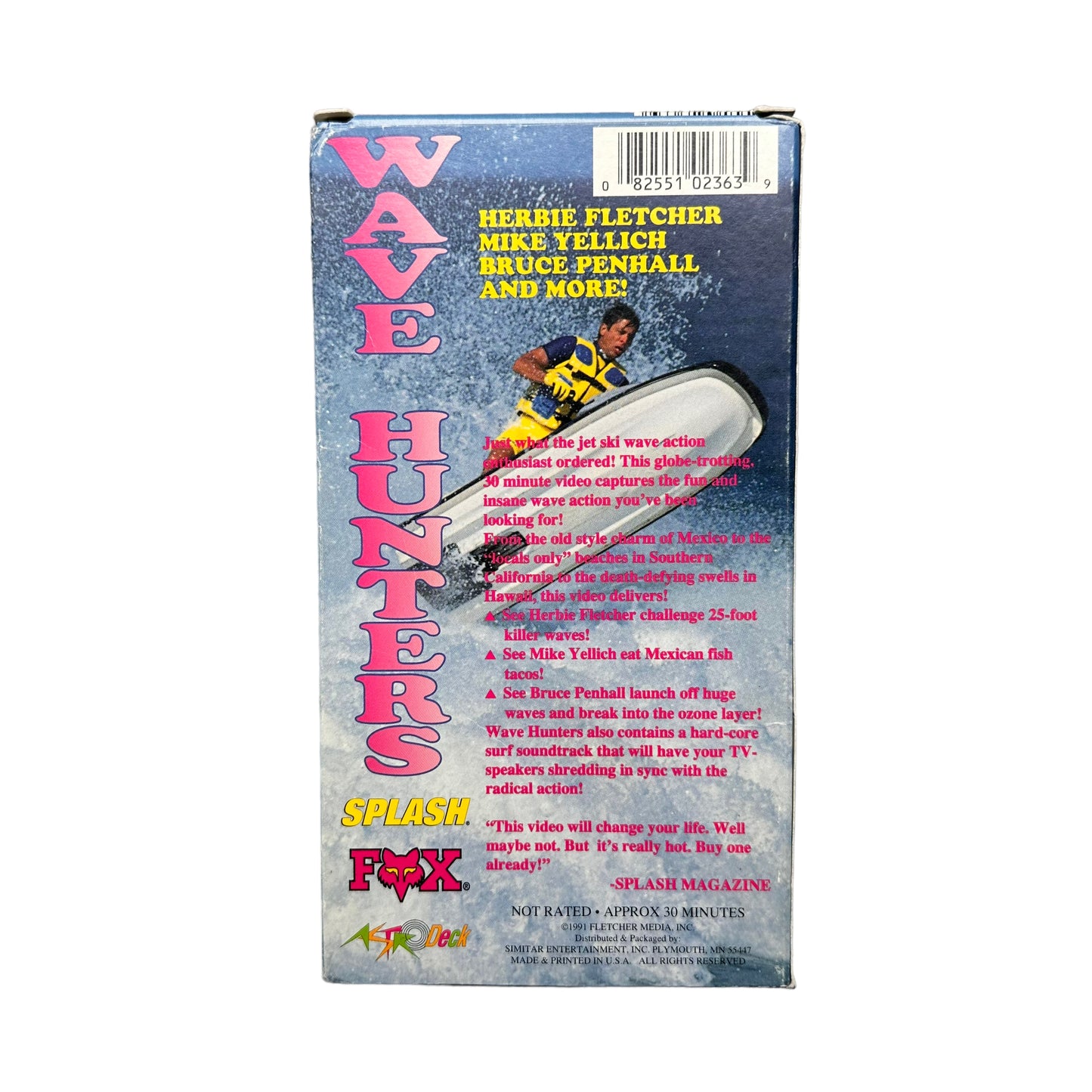 Wave hunters vhs