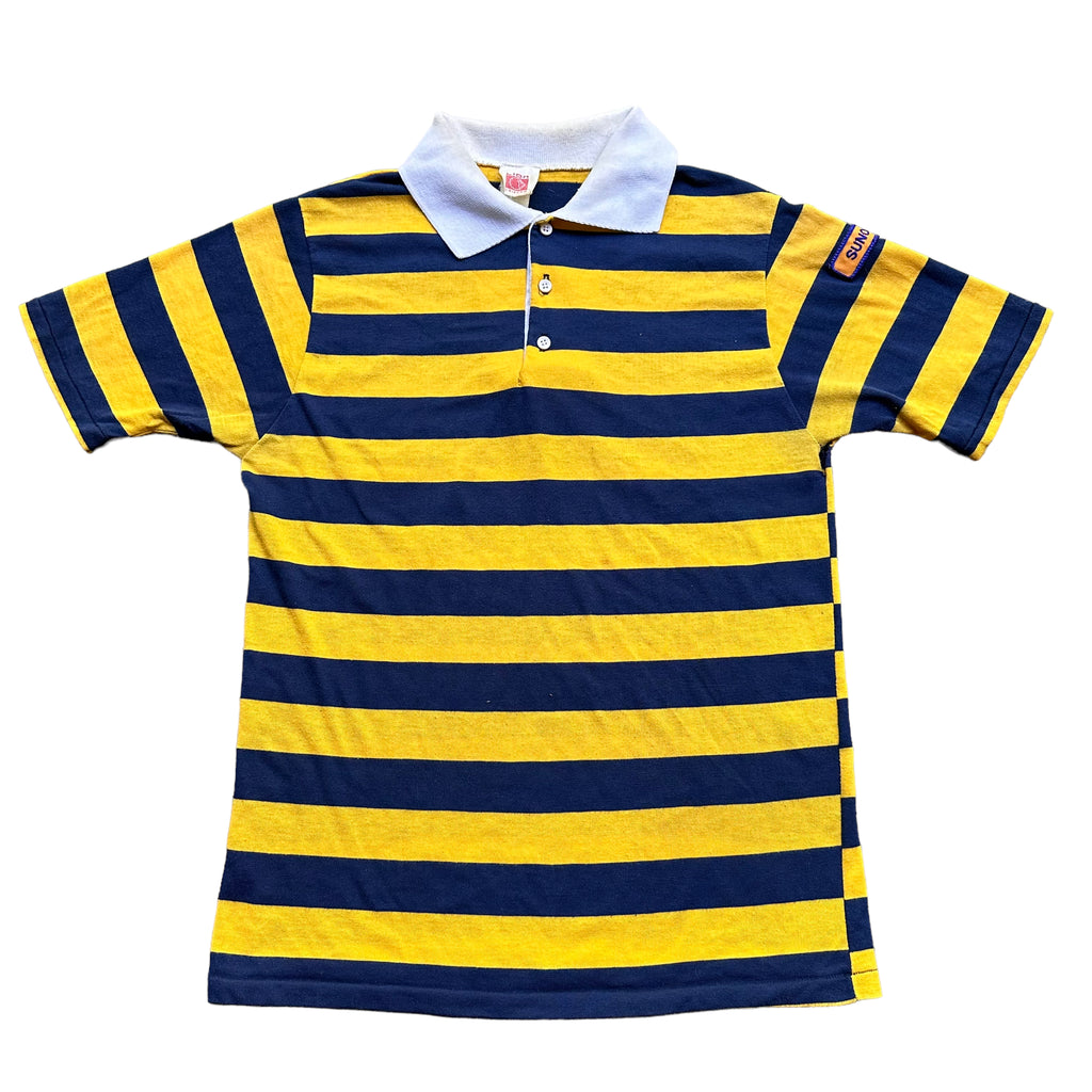 80s Sunoco gas station polo small