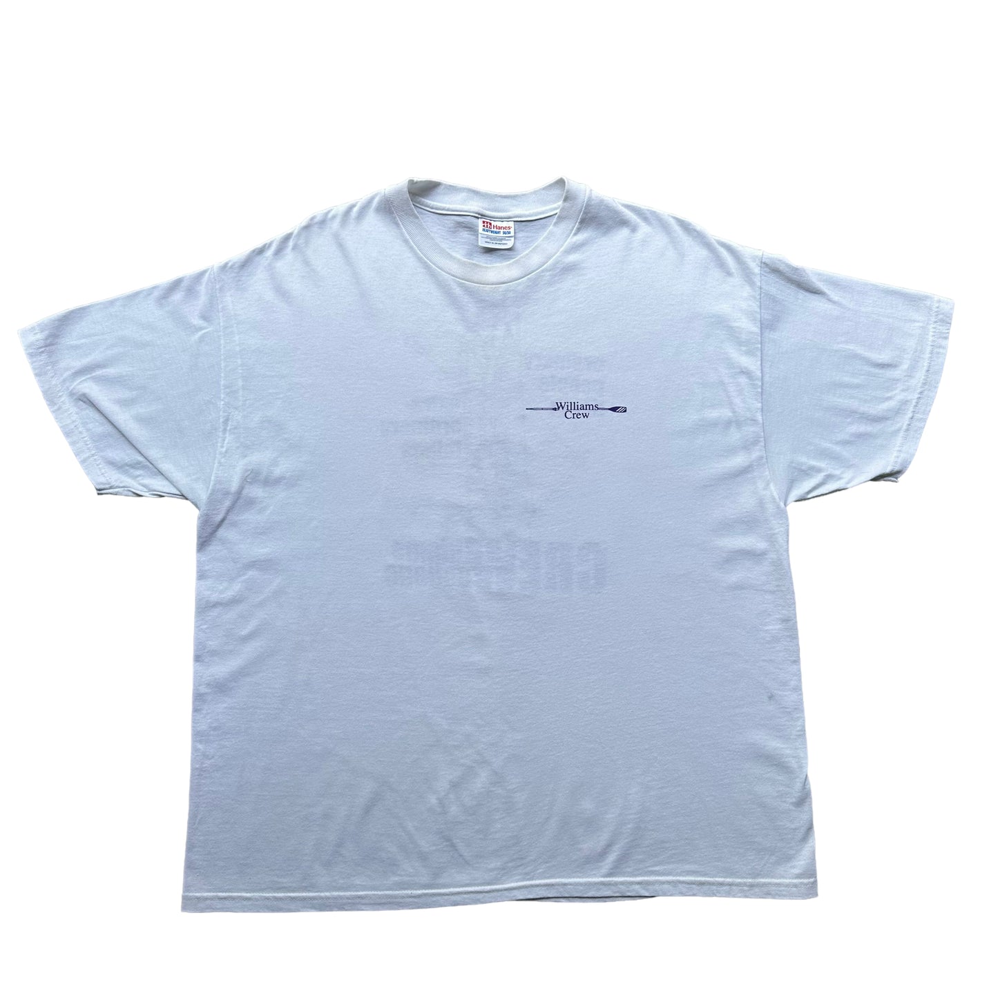 williams college crew tee XL