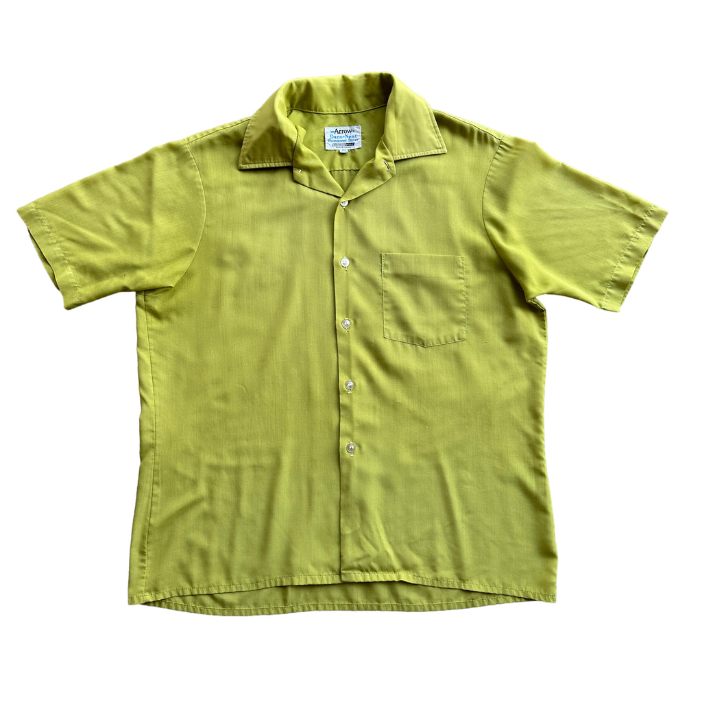 60s Arrow loop collar shirt Medium
