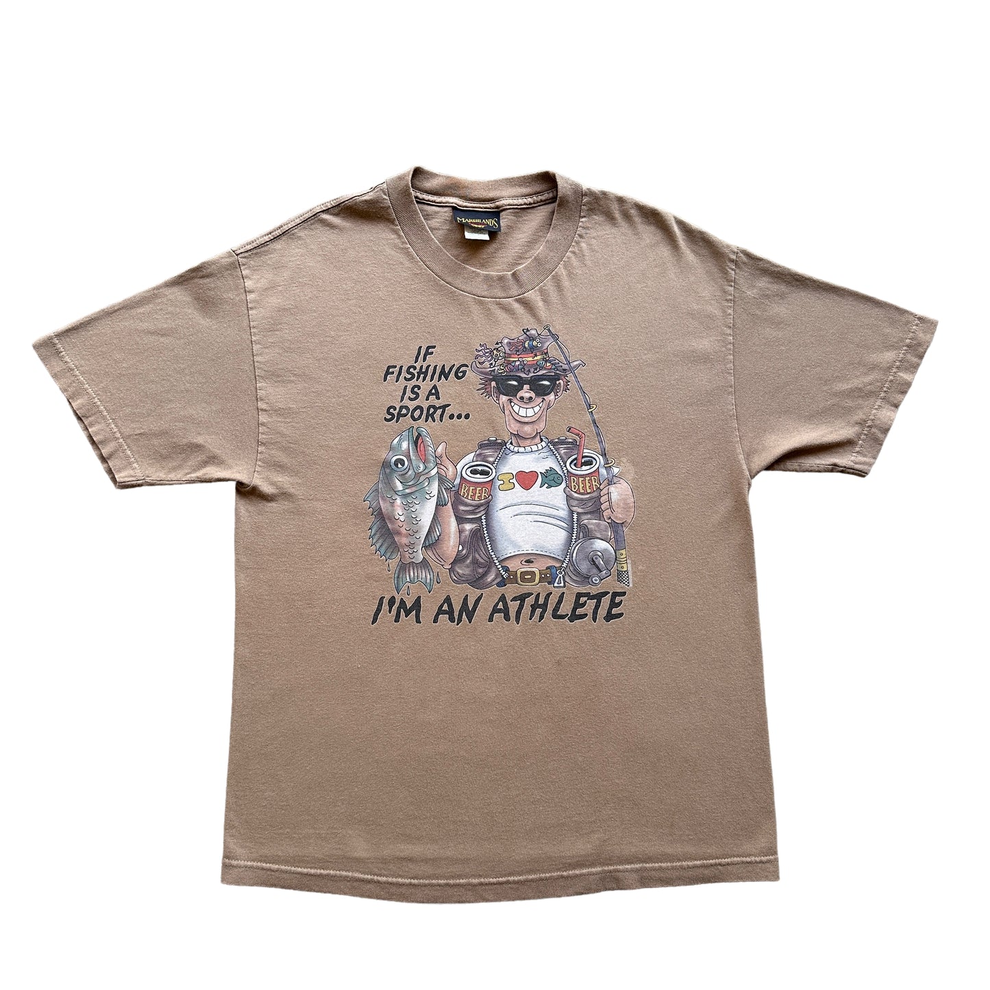 Fishing sport athlete tee M/L