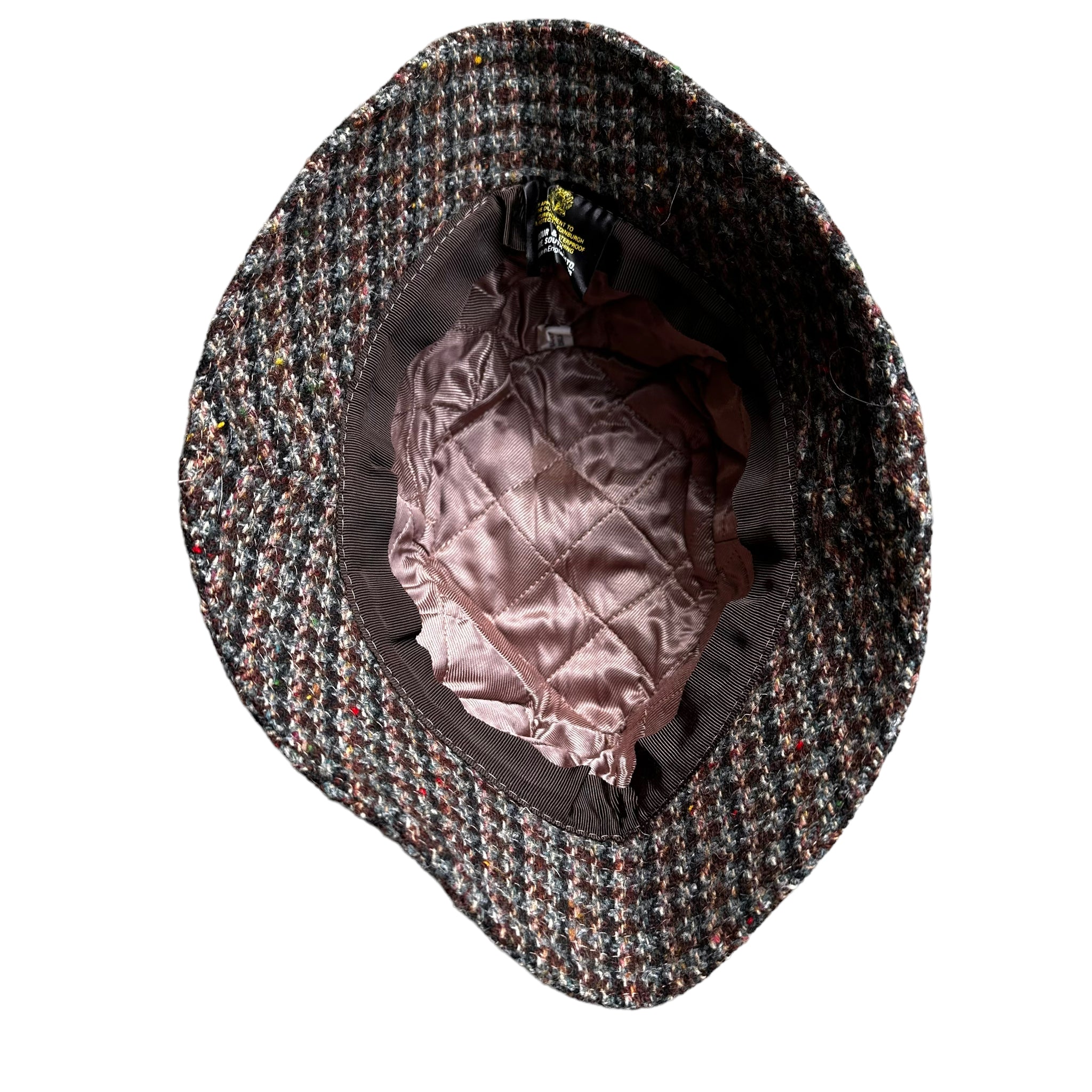 Barbour tweed bucket hat   medium