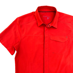 Arc’teryx light weight tech shirt Orange Small