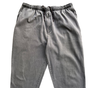 Heavy cotton stretch waist pants XL