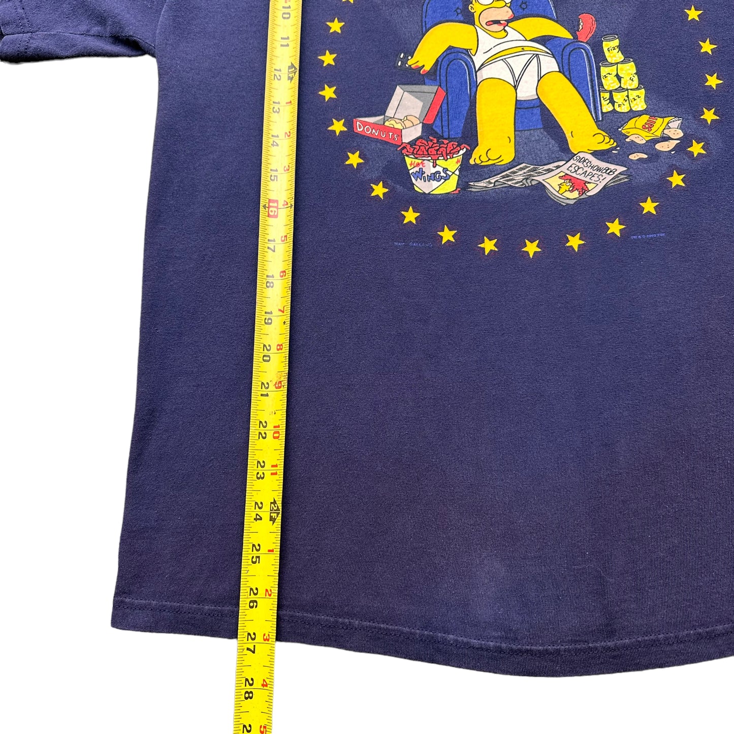 American idle homer simpson tee large