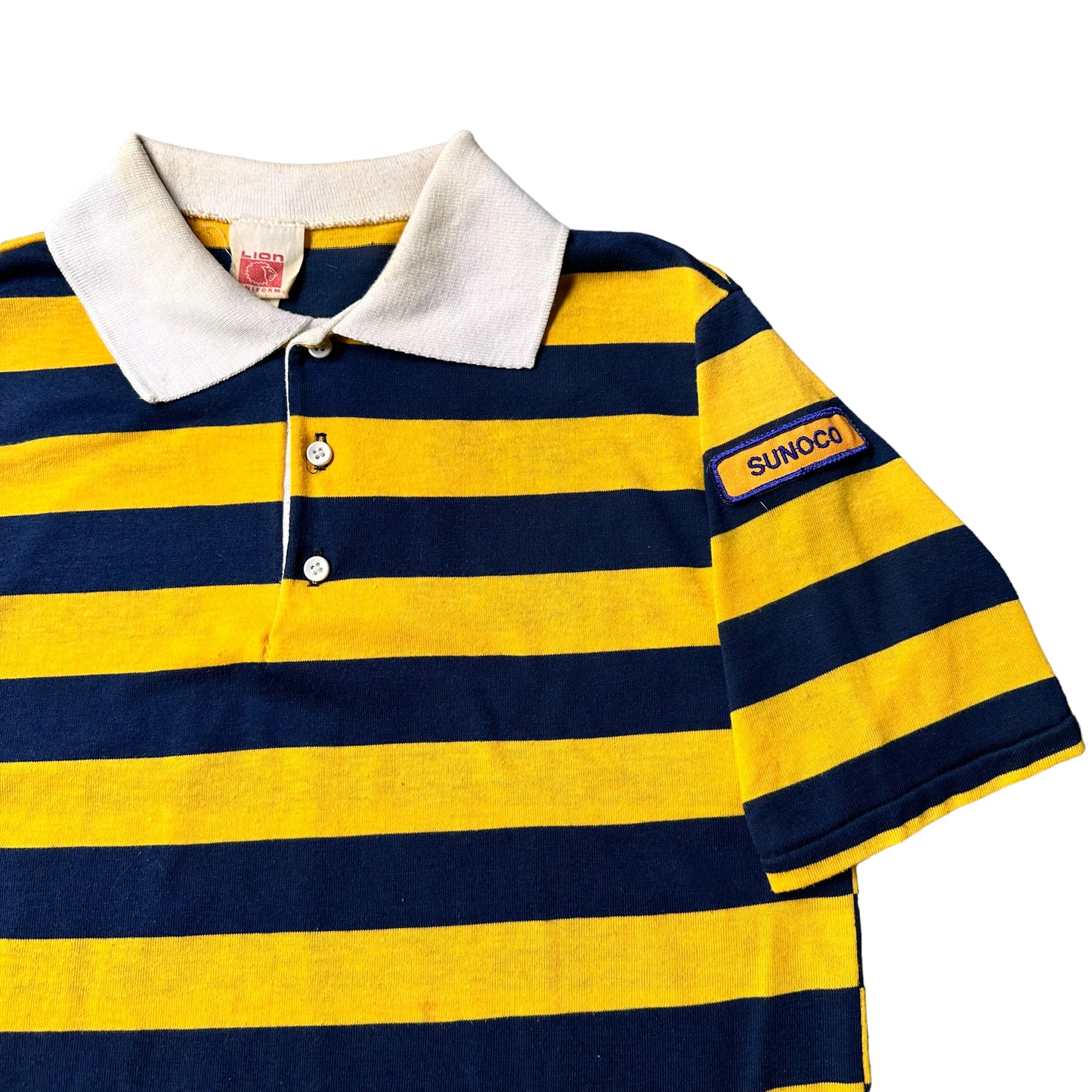 80s Sunoco gas station polo small