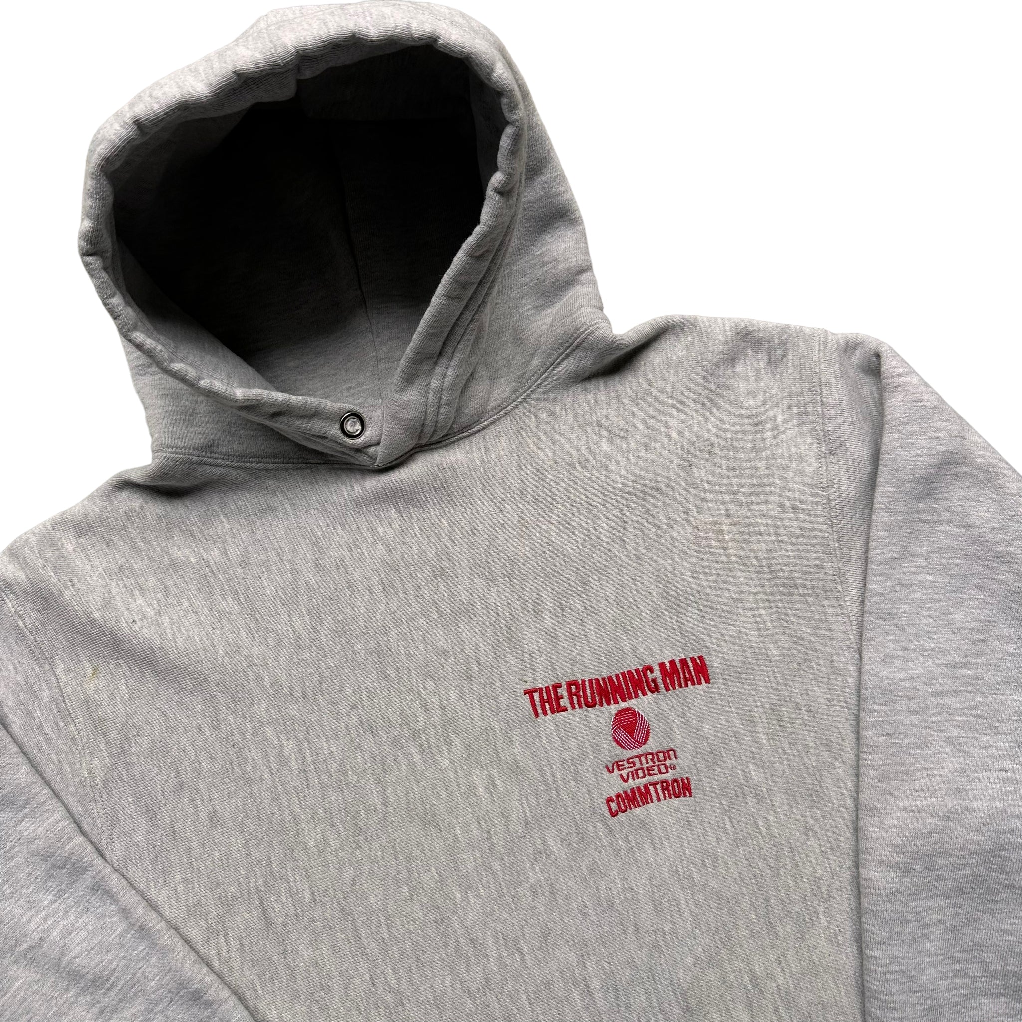 1987 The running man Reverse weave hooded M/L