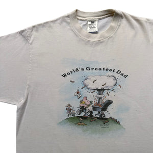 Worlds greatest dad tee large