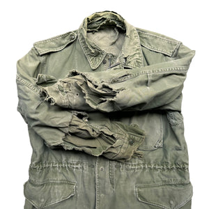 Thrashed military jacket    Small