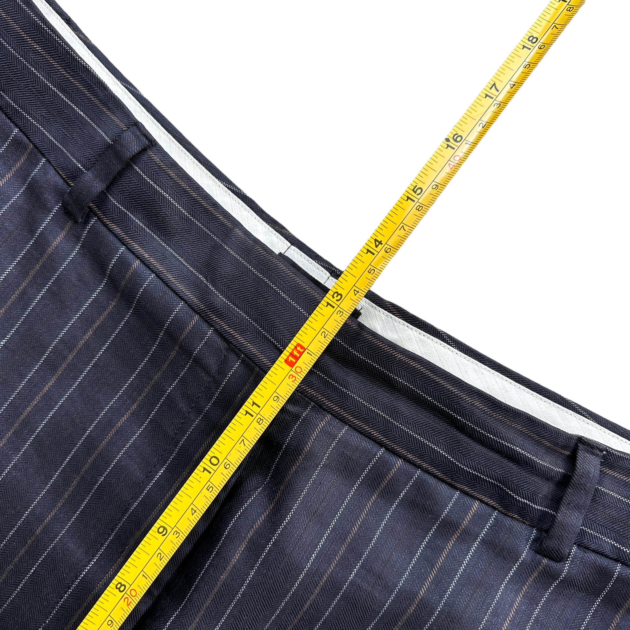 Giorgio Armani  women’s big flowy linen blend slacks  Made in italy🇮🇹   32/32