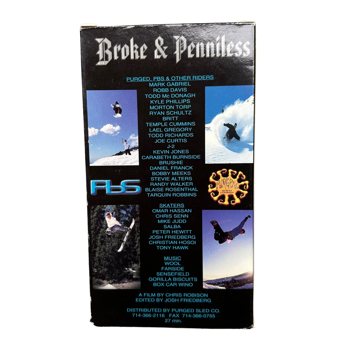 Broke and penniless vhs