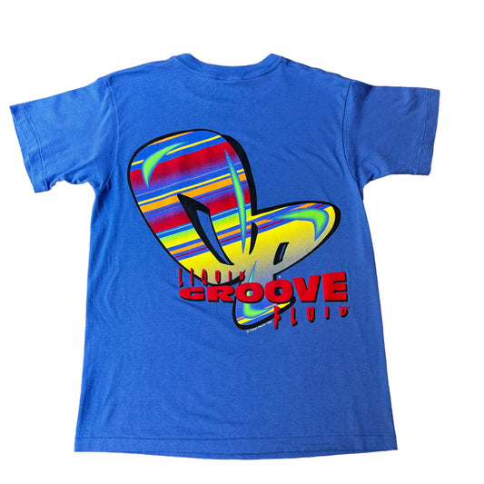 90s Liquid groove fluid tee Small