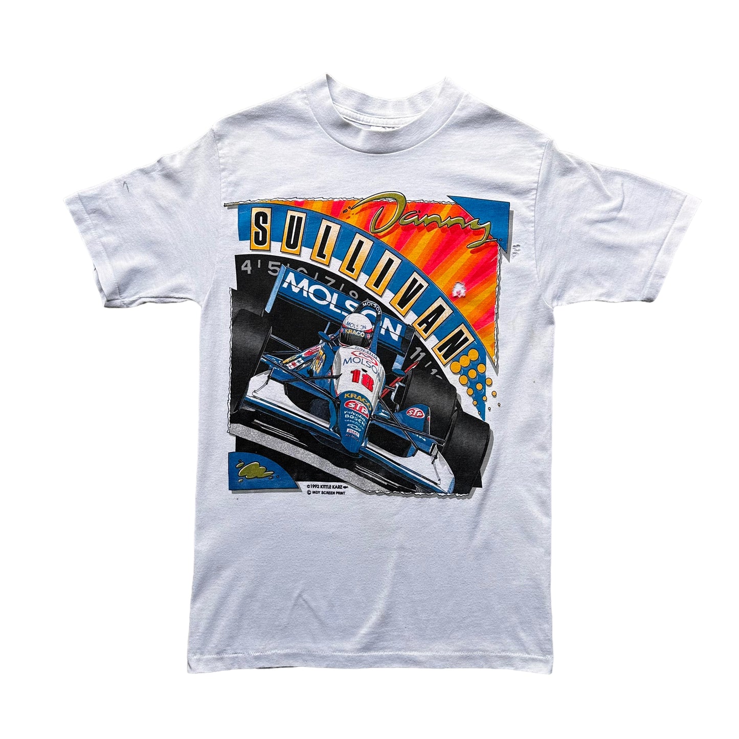 90s indy racing tee small