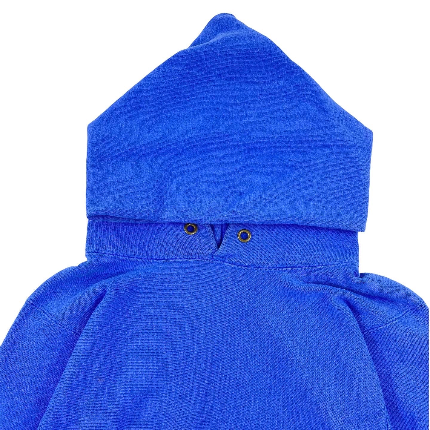 80s Landsend blue champion reverse weave hood. Small fit