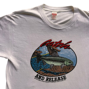 80s Catch and release tee S/M