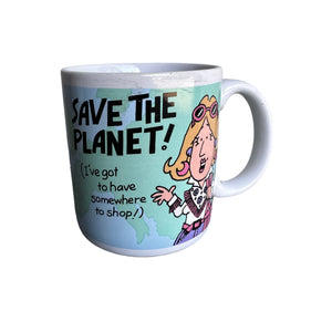 Save the planet mug
