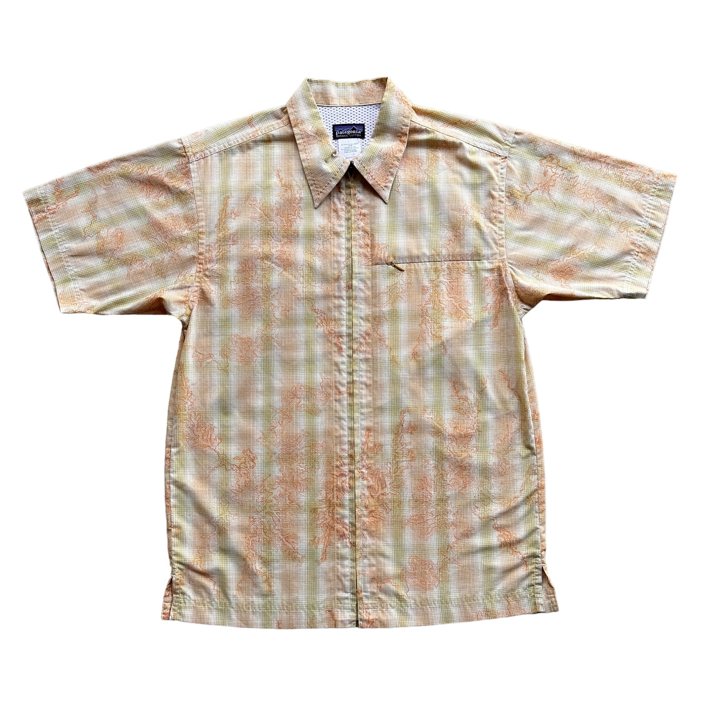 Patagonia tech zip sun shirt Small