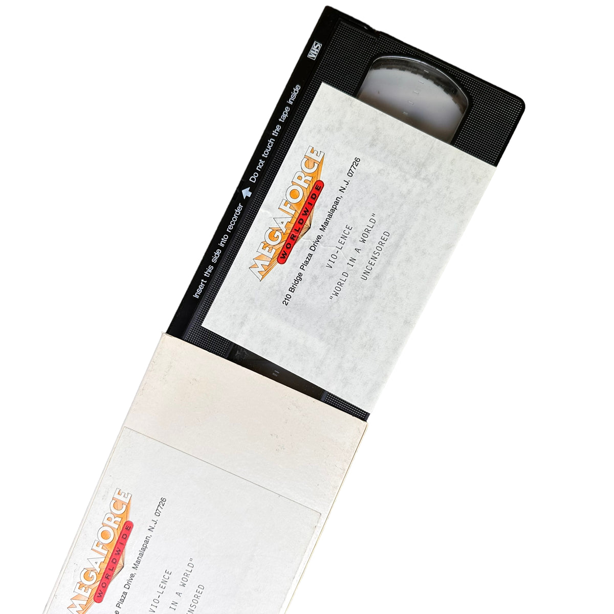 Megaforce Vhs Vio-lence mega force world wide vhs – Vintage Sponsor