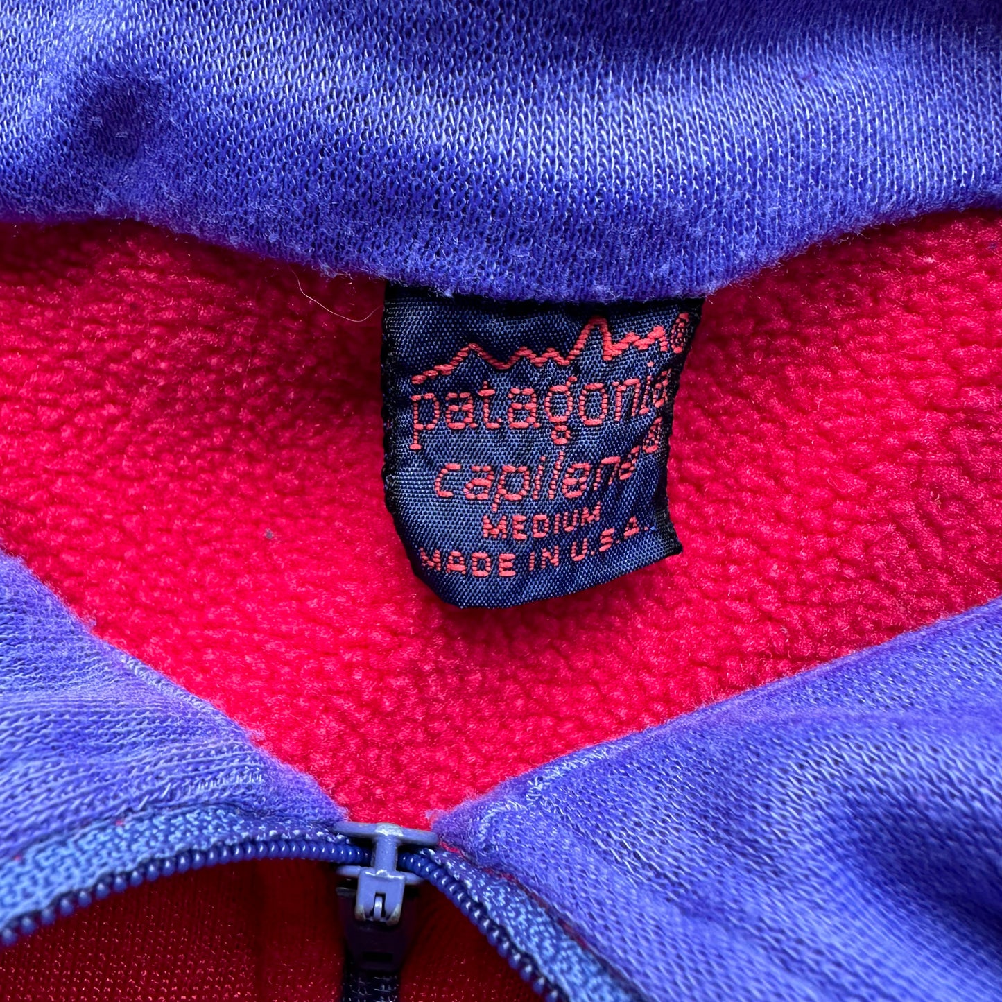 80s Patagonia capilene 1/2 zip fleece    Small fit