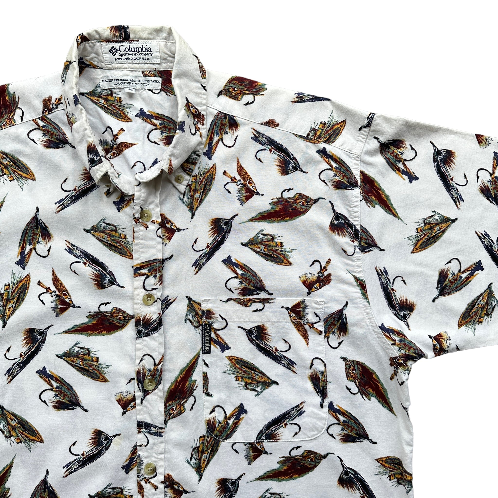 Columbia fly fishing shirt M/L