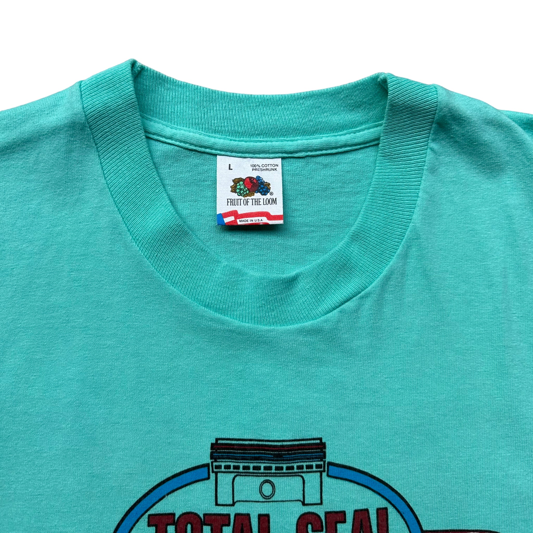 Total seal race engine tee large – Vintage Sponsor