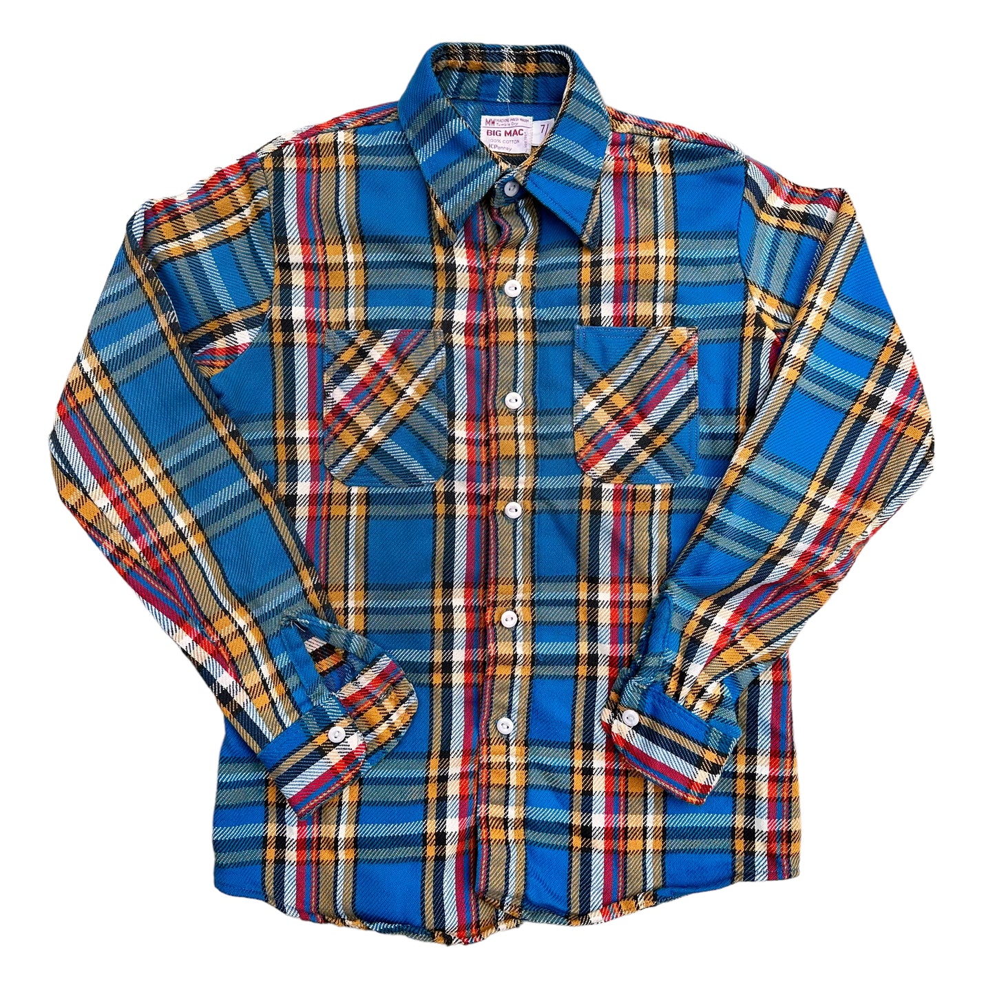 70s Boys 100% cotton shirt   XXS