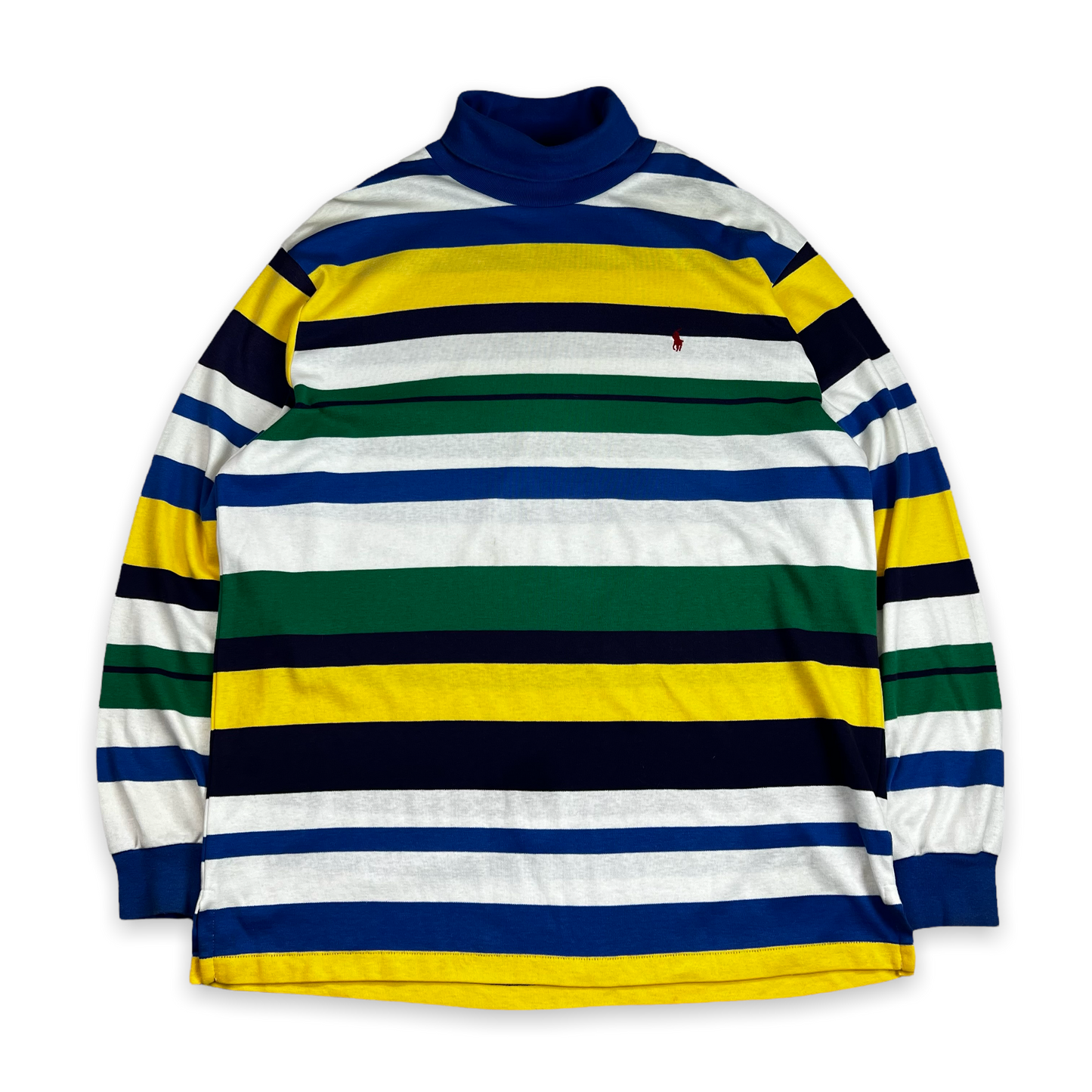 90’s USA Polo Ralph Lauren striped turtleneck XL