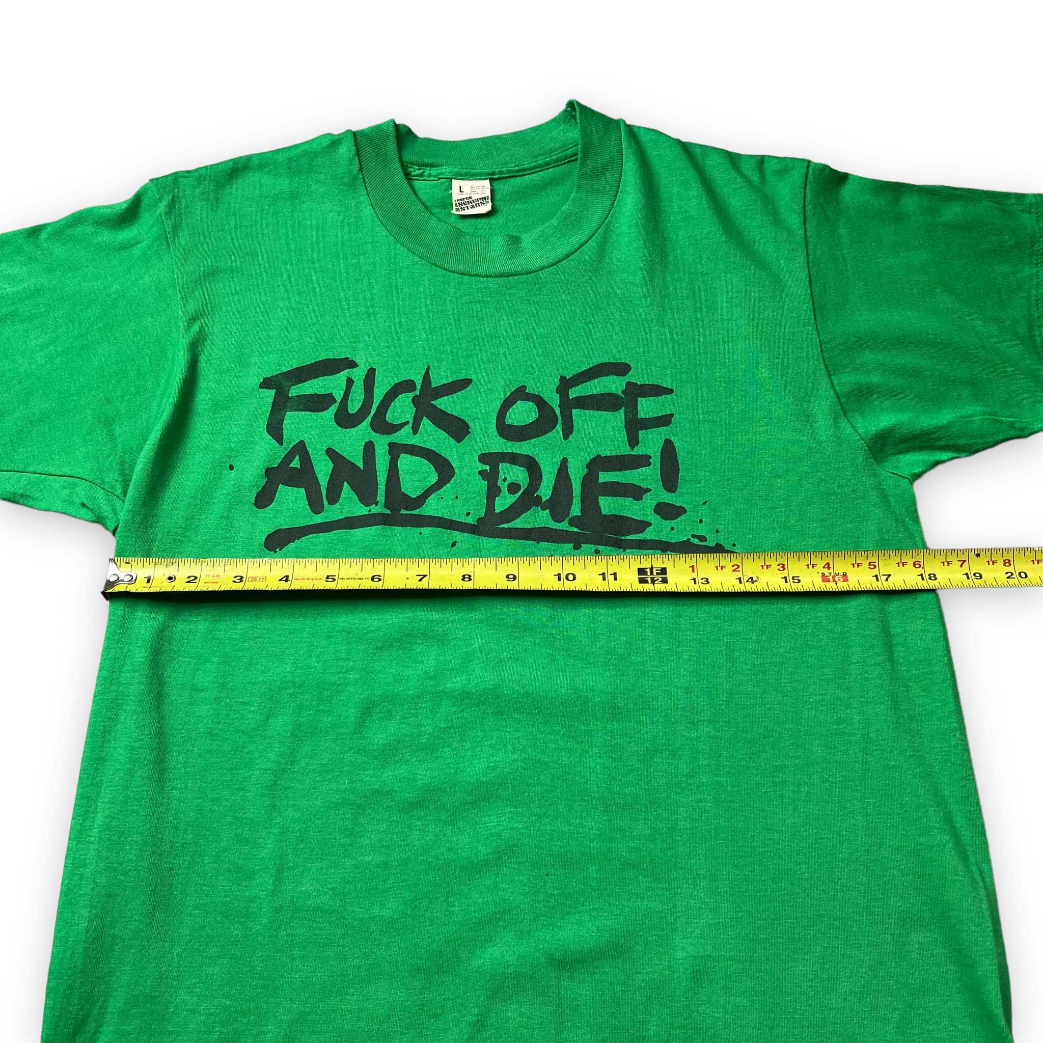 70’s/80’s Fuck off and die t shirt S\M