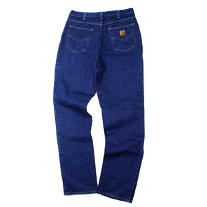 carhartt blue jeans 34/36