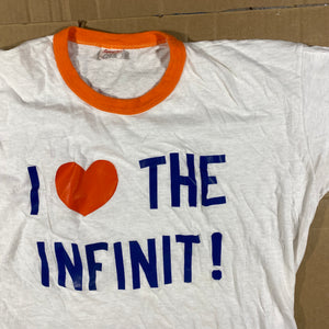 70s Infinit ringer tee. Large fit