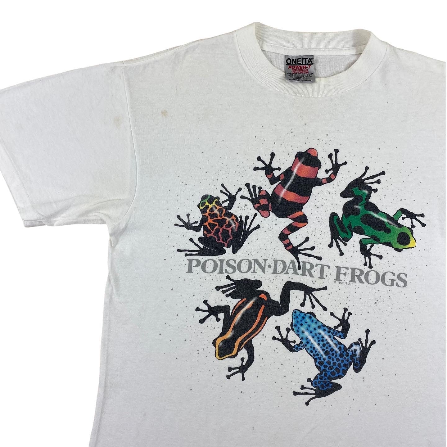 90s Poison dart frogs tee S/M