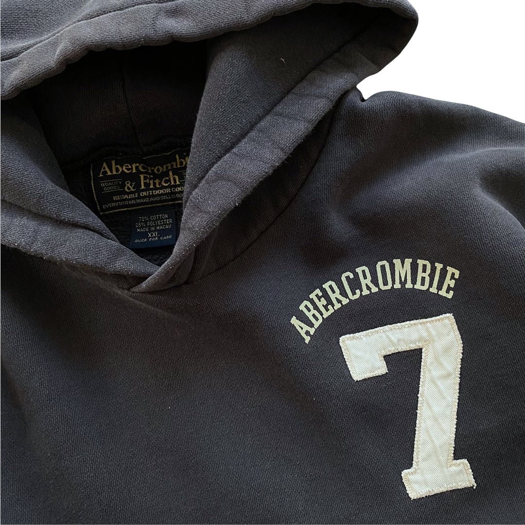 Y2K Abercrombie hooded sweatshirt XXL