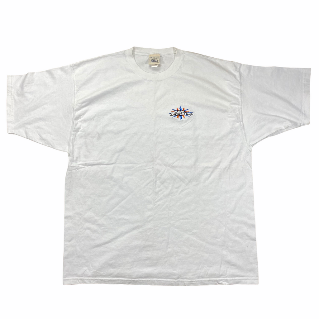 No fear embroidered tee. heavyweight  XXL