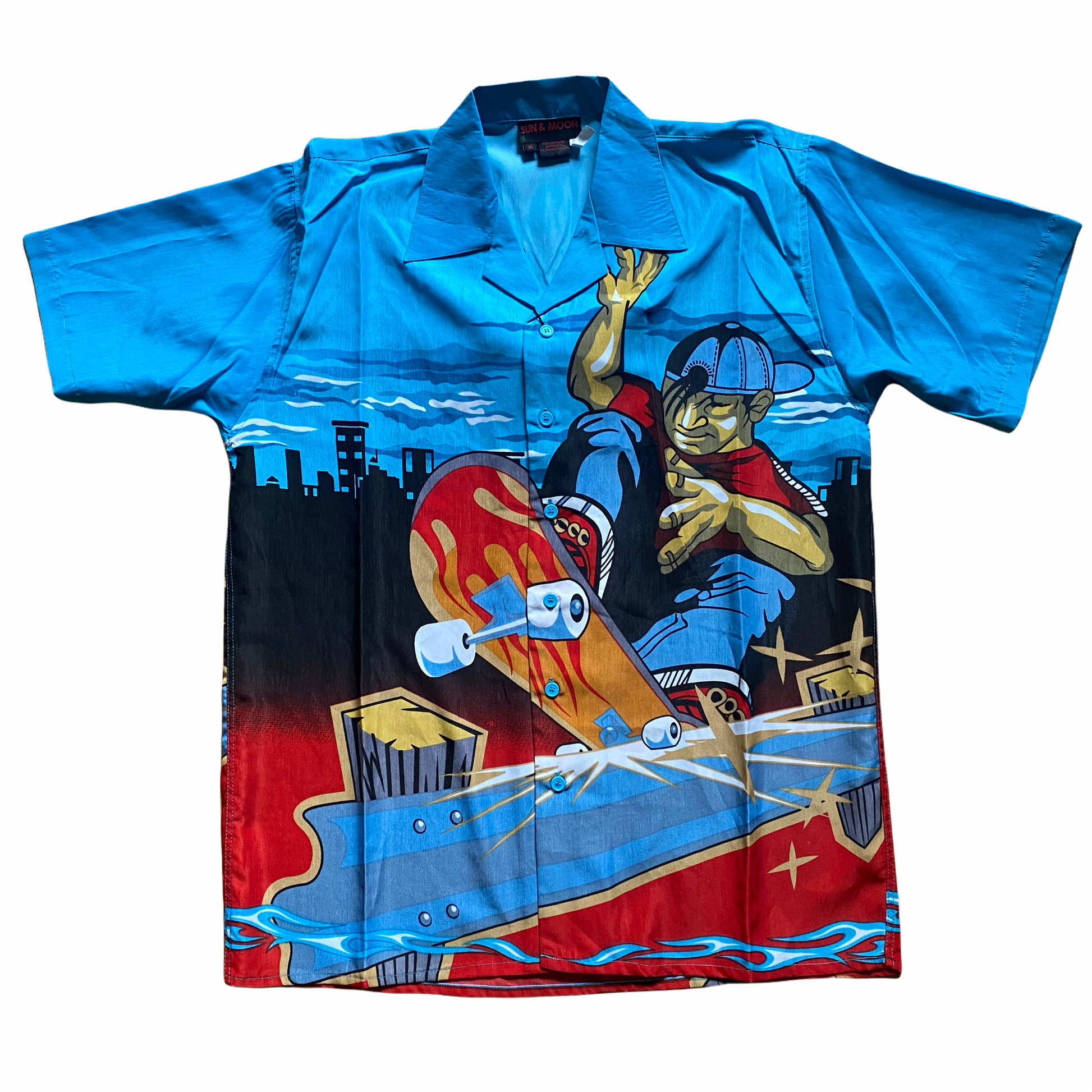 Y2k skater Grind Shirt Extra Large - Main Image