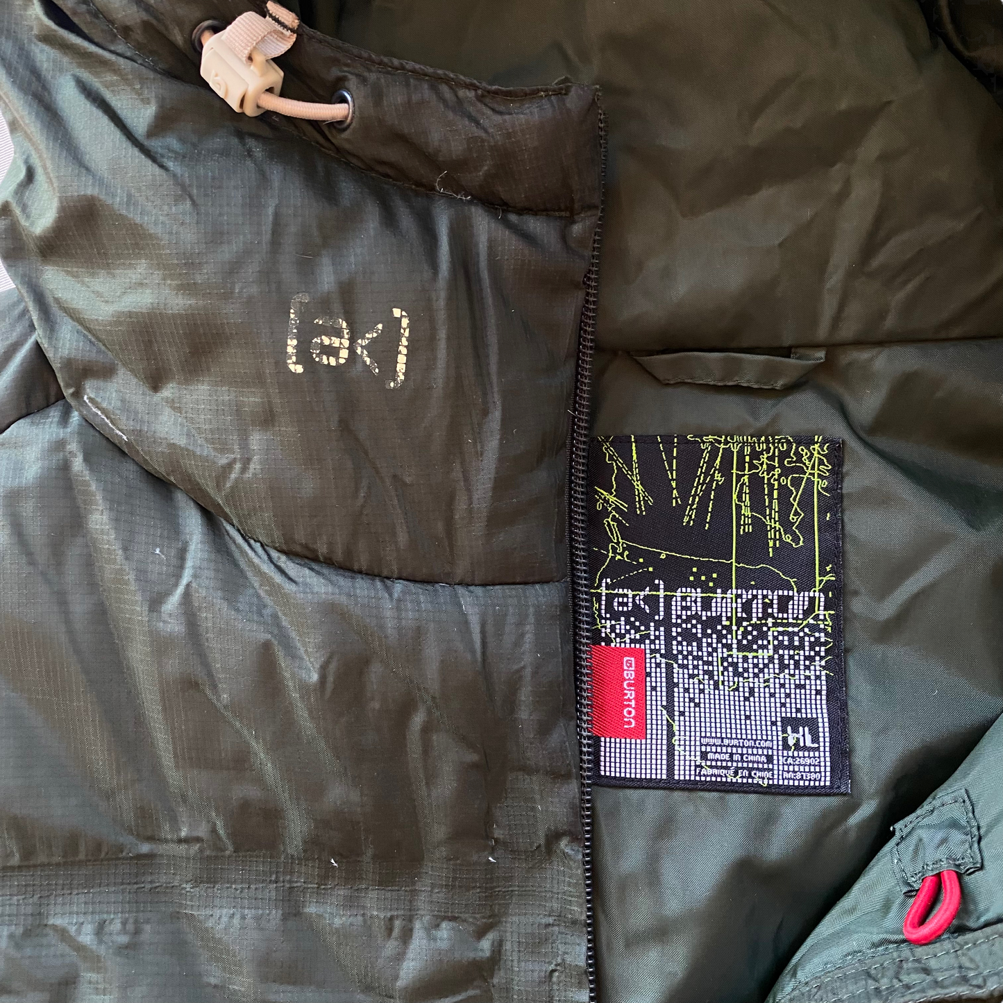 Burton AK Down parka XL