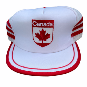 Canada 3 Stripe Trucker Hat