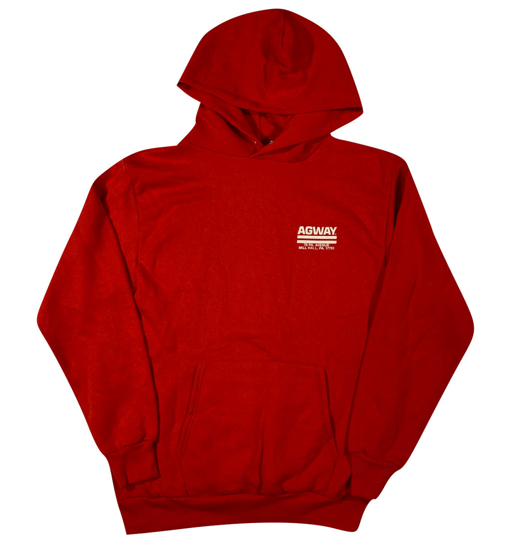 80s Agway hooded sweatshirt S/M